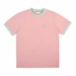 画像3: MLB color contrast stitching embroidery small label NY Short Sleeve T-shirt   　ユニセックス男女兼用MLBカラーコントラストステッチ刺繍 半袖Tシャツ (3)