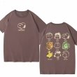 画像12:  Snoopy & PEANUTS FriendsShort Sleeve T-shirt   　ユニセックス男女兼用スヌーピー＆ピーナッツフレンズ 半袖Tシャツ (12)