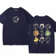画像6:  Snoopy & PEANUTS FriendsShort Sleeve T-shirt   　即納ユニセックス男女兼用スヌーピー＆ピーナッツフレンズ 半袖Tシャツ (6)