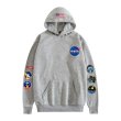 画像3: Unisex NASA Emblem Hoodie Sweat ユニセックス 男女兼用ナサNASAエンブレムフーディスウェット パーカートレーナー  (3)