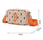 画像11: MLB New York Yankees & Red Sox monogram logo Square shoulder tote Pochette bag　ユニセックス男女兼用スクエアMLBNYニューヨークヤンキース&レッドソックスモノグラムショルダーポシェットトートバッグ (11)