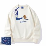 画像3: dangerous broken swoosh tom and jerry tom and jerry Print pullover sweatshirt　ユニセックス男女兼用 デンジャラスブロークンスウォッシュ トム＆ジェリートムとジェリープルオーバ　スエットトレーナー  (3)