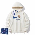 画像4: 即納 dangerous broken swoosh tom and jerry tom and jerry Print hoody sweatshirt ユニセックス男女兼用 デンジャラスブロークンスウォッシュ トム＆ジェリートムとジェリーフーディパーカースエット (4)