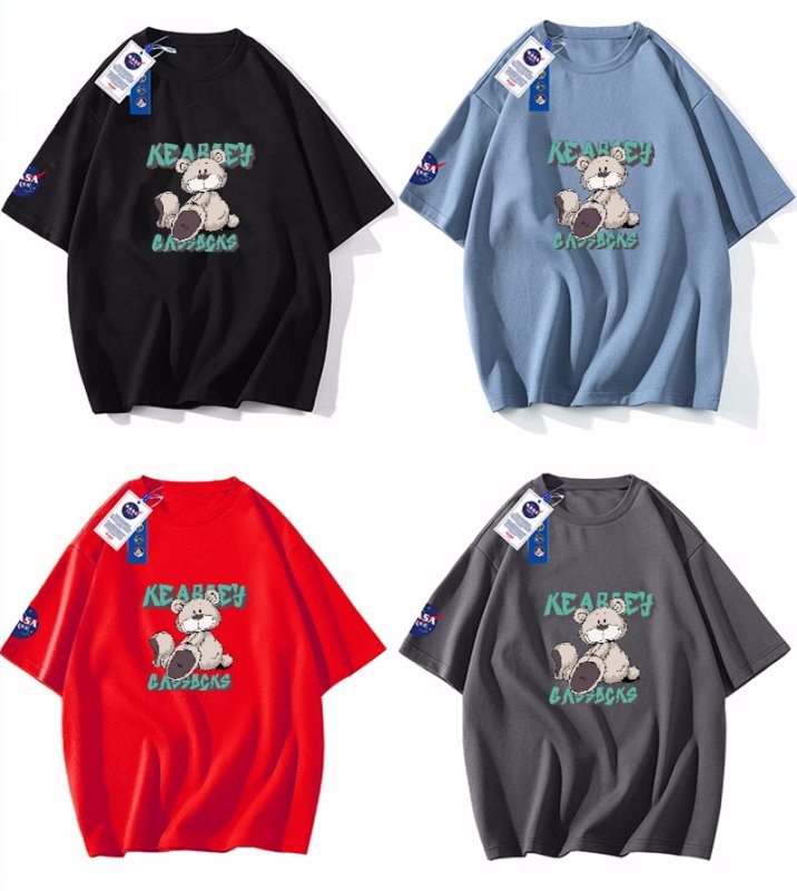 画像6: NASA x Relax Bear Short Sleeve T-shirt   　ユニセックス男女兼用 ナサNASA×リラックスベア半袖Tシャツ (6)