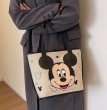 画像8: Mickey Mouse & Cross Motif tote shoulder bag　ミッキーマウス＆クロスモチーフ トートショルダーバッグ (8)