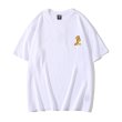 画像2: one point garfield Short Sleeve T-shirt   　ユニセックス男女兼用ワンポイントガーフィールドプリント半袖Tシャツ (2)