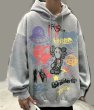 画像2: kaws graphic paint hoodie sweatshirt　ユニセックス男女兼用 カウズグラフィックペイントフーディパーカースエットパーカー (2)