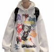 画像4: kaws graphic paint hoodie sweatshirt　ユニセックス男女兼用 カウズグラフィックペイントフーディパーカースエットパーカー (4)