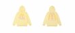 画像7: heavyweight yellow color pop print  hoody sweatshirt　ユニセックス男女兼用 ポッププリントフーディパーカースエットトレーナー  (7)
