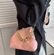 画像6: mesh leather deformation chain handle tote shoulder bag　メッシュレザー変形チェーンハンドル トートショルダーバッグ (6)