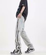 画像3:  2 ZIPLINE DENIM PANTS jeans　 ユニセックス 男女兼用 2本ジップラインデニムパンツ ジーンズ (3)