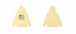 画像8: heavyweight yellow color pop print  hoody sweatshirt　ユニセックス男女兼用 ポッププリントフーディパーカースエットトレーナー  (8)