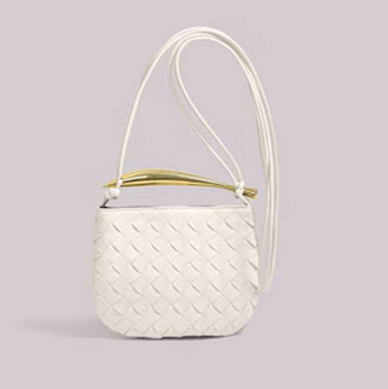 画像9: metal fittings steering wheel mesh knitting LEATHER MINI TOTE SHOULDER BAG 金具ハンドルメッシュ編み込み レザーミニトートショルダーバッグ (9)