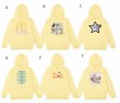 画像11: heavyweight yellow color pop print  hoody sweatshirt　ユニセックス男女兼用 ポッププリントフーディパーカースエットトレーナー  (11)