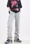 画像4:  2 ZIPLINE DENIM PANTS jeans　 ユニセックス 男女兼用 2本ジップラインデニムパンツ ジーンズ (4)