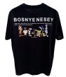 画像1: Looney Tunes Bugs Bunny and others Print Short Sleeve T-shirt   　ユニセックス男女兼用ルーニー・テューンズ　バックスバニー他 プリントキャラクタープリント半袖Tシャツ (1)