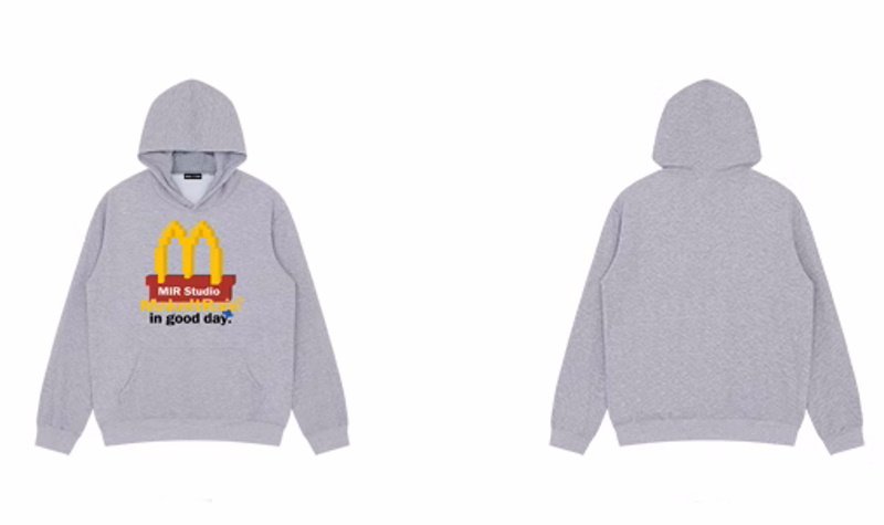 画像4:  oversize letter printing hoody sweatshirt　ユニセックス男女兼用 レタープリントフーディパーカースエットトレーナー  (4)