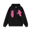 画像1: cupid angel print hoodie sweatshirt　ユニセックス男女兼用 キューピット天使プリントフーディパーカースエットトレーナー  (1)