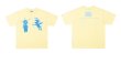 画像7:  cupid angel print Short Sleeve T-shirt   　ユニセックス男女兼用キューピット天使エンジェルプリントプリント半袖Tシャツ (7)