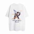 画像3: angel cloud  print Short Sleeve T-shirt   　ユニセックス男女兼用エンジェル クラウドプリント半袖Tシャツ (3)