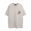 画像6: angel cloud  print Short Sleeve T-shirt   　ユニセックス男女兼用エンジェル クラウドプリント半袖Tシャツ (6)
