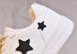 画像5: women's canvas and leather STAR EMBLEM LACE-UP SNEAKERS　キャンバス＆レザースターエンブレムレースアップスニーカー (5)