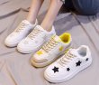 画像4: women's canvas and leather STAR EMBLEM LACE-UP SNEAKERS　キャンバス＆レザースターエンブレムレースアップスニーカー (4)