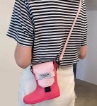 画像8: rain boots mobile phone bag shoulder tote bag　 レインブーツ型携帯スマートフォントートショルダーバッグ (8)