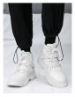 画像8: LEATHER HIGH CUT VELCRO SNEAKER BOOTS shoes　 男女兼用 ユニセックスレザーベルクロハイカットハイトップスニーカーブーツレザーレースアップスニーカー (8)