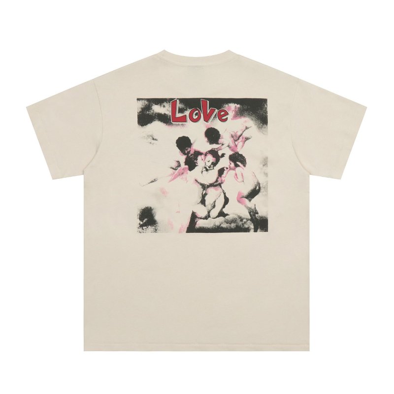 画像5: Saint Michael Eros Cupid LOVE print Short Sleeve T-shirt    ユニセックス男女兼用聖ミカエル エロス キューピッド LOVE プリントTシャツ (5)