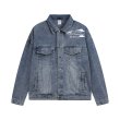 画像3: represent angel print denim jacket G Jean Jacket blouson ユニセックス 男女兼用 R&エンジェルペイント グラフィックペイント デニムGジャケット ブルゾン (3)