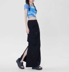 画像15: Long gathered A-line touring skirt　ロングギャザーAラインツーツーリングスカート (15)