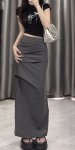 画像4: Long gathered A-line touring skirt　ロングギャザーAラインツーツーリングスカート (4)