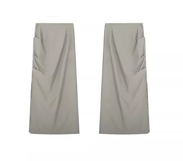 画像8: Long gathered A-line touring skirt　ロングギャザーAラインツーツーリングスカート (8)