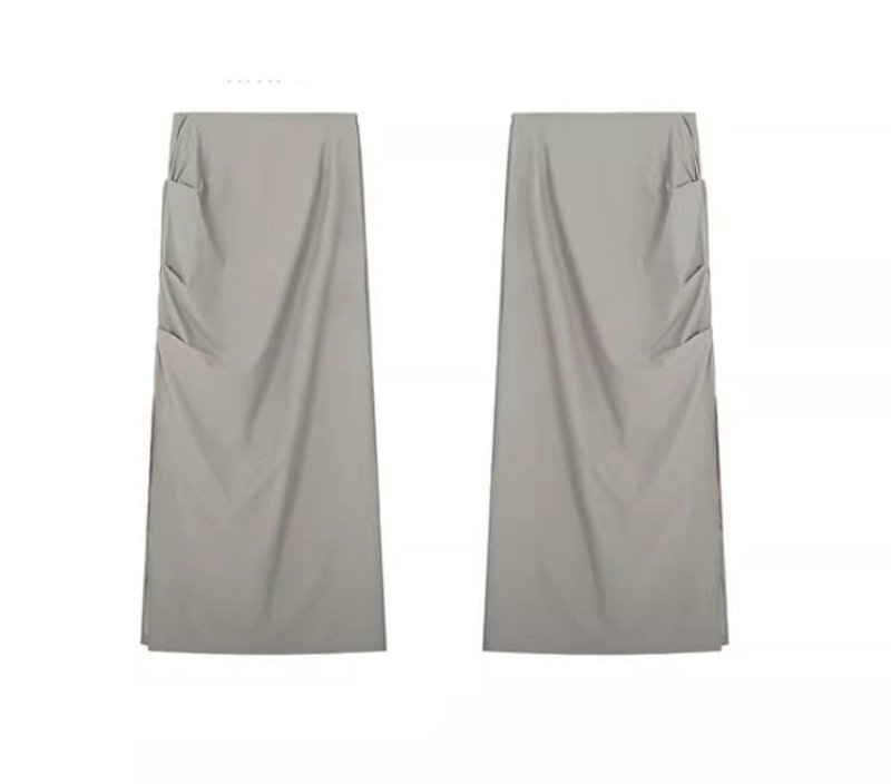 画像8: Long gathered A-line touring skirt ロングギャザーAラインツーツーリングスカート (8)