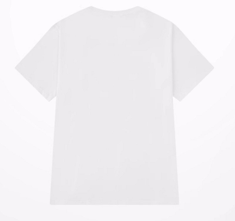 画像2: cat statue of liberty print Short Sleeve T-shirt    ユニセックス男女兼用キャット猫自由の女神プリントTシャツ (2)