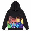 画像1: path logo colorful popl print hoodie sweatshirt　ユニセックス男女兼用 parhロゴカラフルポッププリントフーディパーカースエットトレーナー  (1)