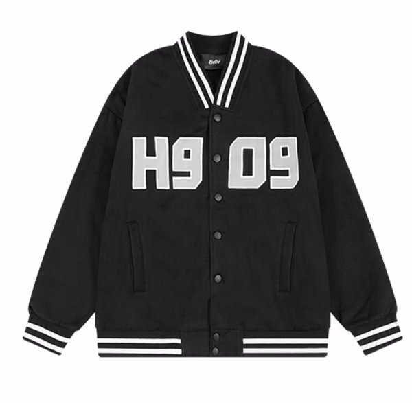 画像1: American style national tide vintage baseball uniform baseball jacket Jacket blouson ユニセックス 男女兼用スタジャンスタジアムジャンバーベースボールブルゾン (1)