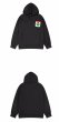画像4: tulip flower embroidery hoodie hoodie sweatshirt　ユニセックス男女兼用 チューリップ花刺繍フーディパーカースエットトレーナー  (4)