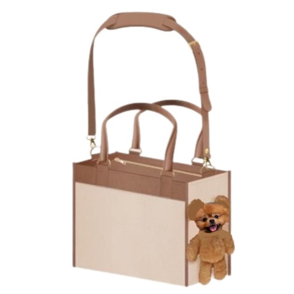 画像1: Celebrity Luxury Pet Dog Carrier Bag Teddy bear Bag アニマル 動物顔出し ぬいぐるみ 変身 キャリーバッグ　ドッグ ペットキャリー 犬用　猫用　小型犬 (1)