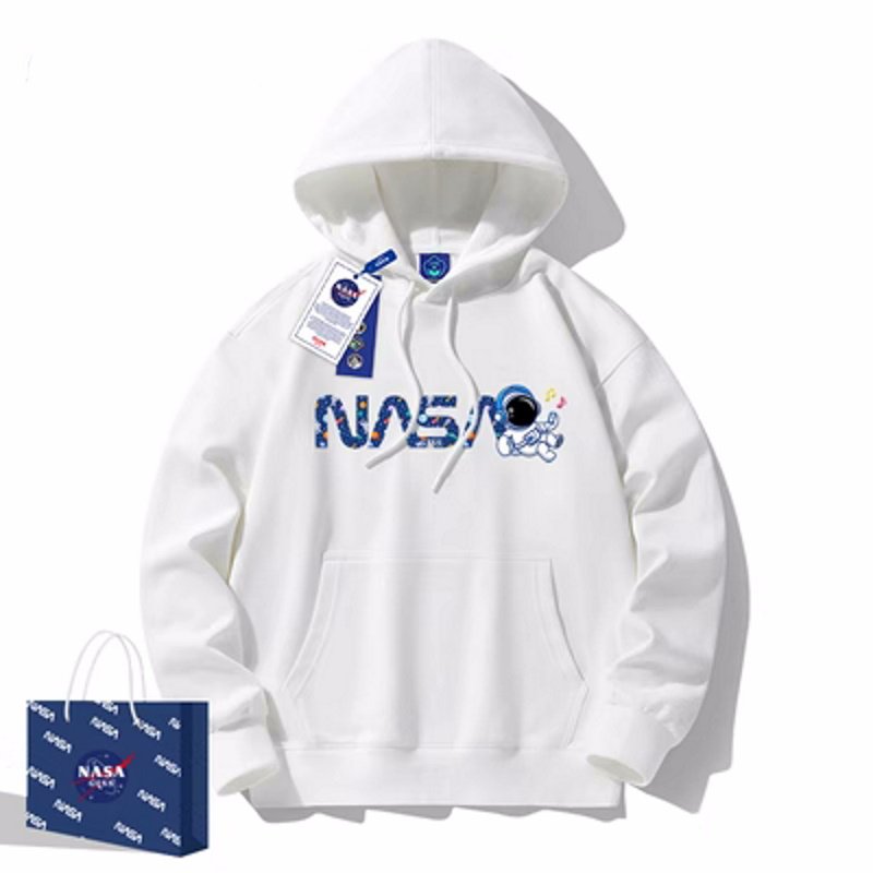 画像3: NASA x humming spaceflight hoodie sweatshirt　ユニセックス男女兼用 NASA×ハミング宇宙飛行フーディパーカースエットトレーナー  (3)