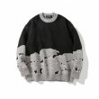 画像2: sheep braided pullover sweater 　ユニセックス男女兼用 羊シープ編み込みプルオーバセーター プルオーバー (2)