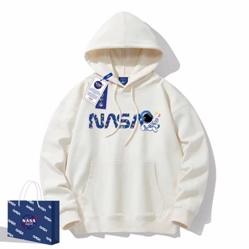 画像4: NASA x humming spaceflight hoodie sweatshirt　ユニセックス男女兼用 NASA×ハミング宇宙飛行フーディパーカースエットトレーナー  (4)