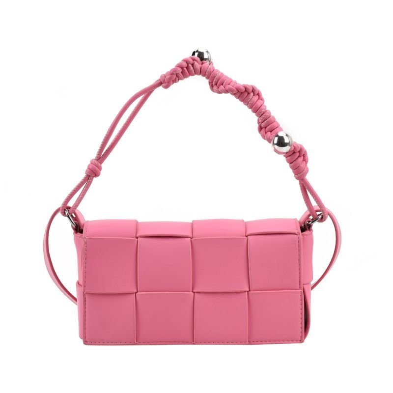 画像13: leather braided mesh mini cassette shoulder pochette bag 男女兼用 レザー編み込みメッシュ ミニカセットショルダーポシェットバッグ斜め掛けバッグ (13)