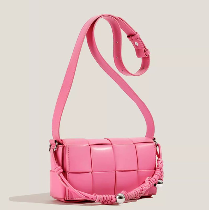 画像10: leather braided mesh mini cassette shoulder pochette bag 男女兼用 レザー編み込みメッシュ ミニカセットショルダーポシェットバッグ斜め掛けバッグ (10)