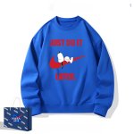 画像4: JUST DO IT LATER x Snoopy sweatshirt ユニセックス男女兼用 NASA×JUST DO IT LATER×スヌーピースウェット トレーナー  (4)
