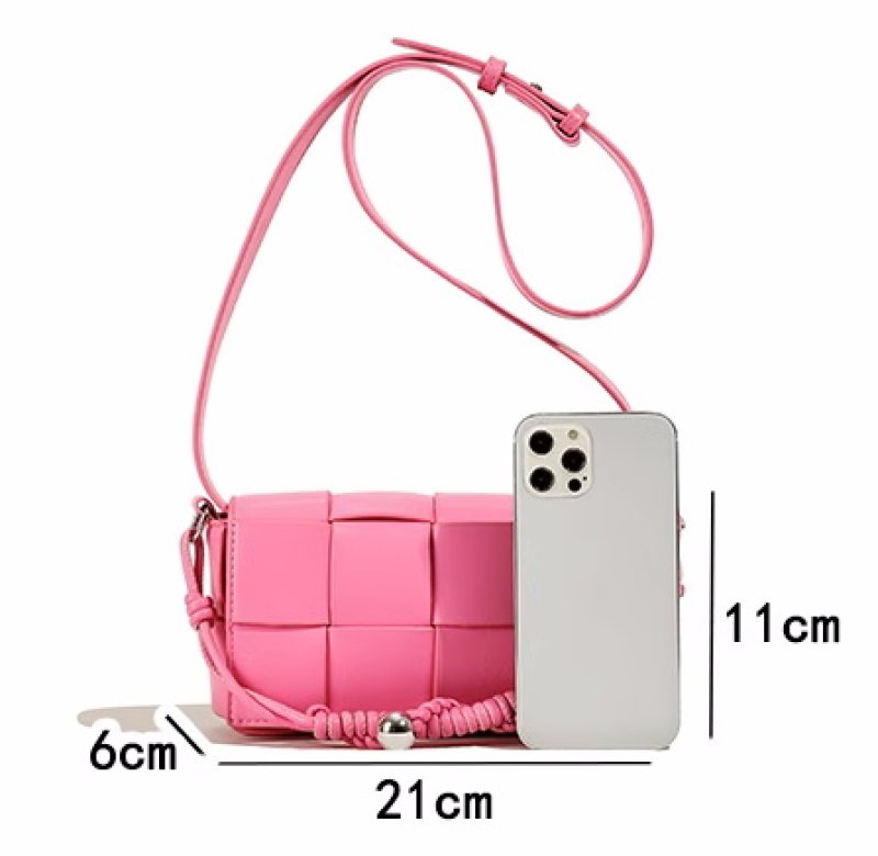 画像8: leather braided mesh mini cassette shoulder pochette bag 男女兼用 レザー編み込みメッシュ ミニカセットショルダーポシェットバッグ斜め掛けバッグ (8)