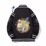 画像5: Unisex  simpson familystadium jumper baseball uniform baseball jacket Jacket blouson ユニセックス 男女兼用シンプソンファミリースタジャンスタジアムジャンバーベースボールブルゾン (5)