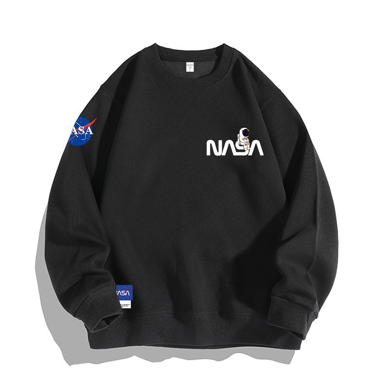 NASA x Seated sitting Astronaut sweatshirt ユニセックス男女