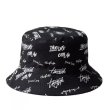 画像2: ThugLife Riversible Unisex Monogram Logo Bucket Hat Cap リバーシブル ユニセックス 男女兼用 ロゴ 総柄 モノグラム バケット ハット 帽子 (2)